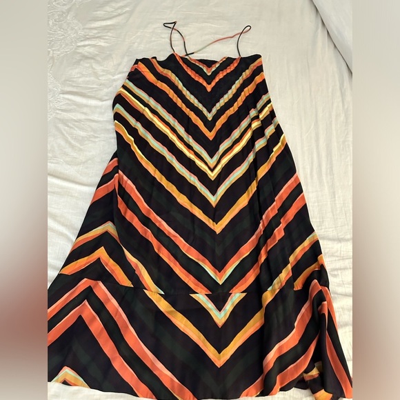 Anthropologie Runi Chevron Midi Dress (17) - Picture 6 of 9